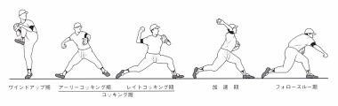 ピッチング動作分類